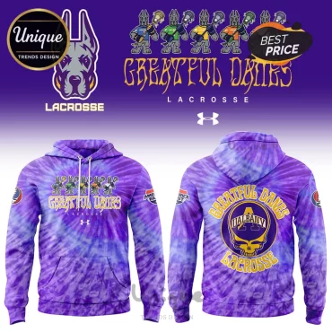 UAlbany Lacrosse Greatful Danes Grateful Dead Hoodie