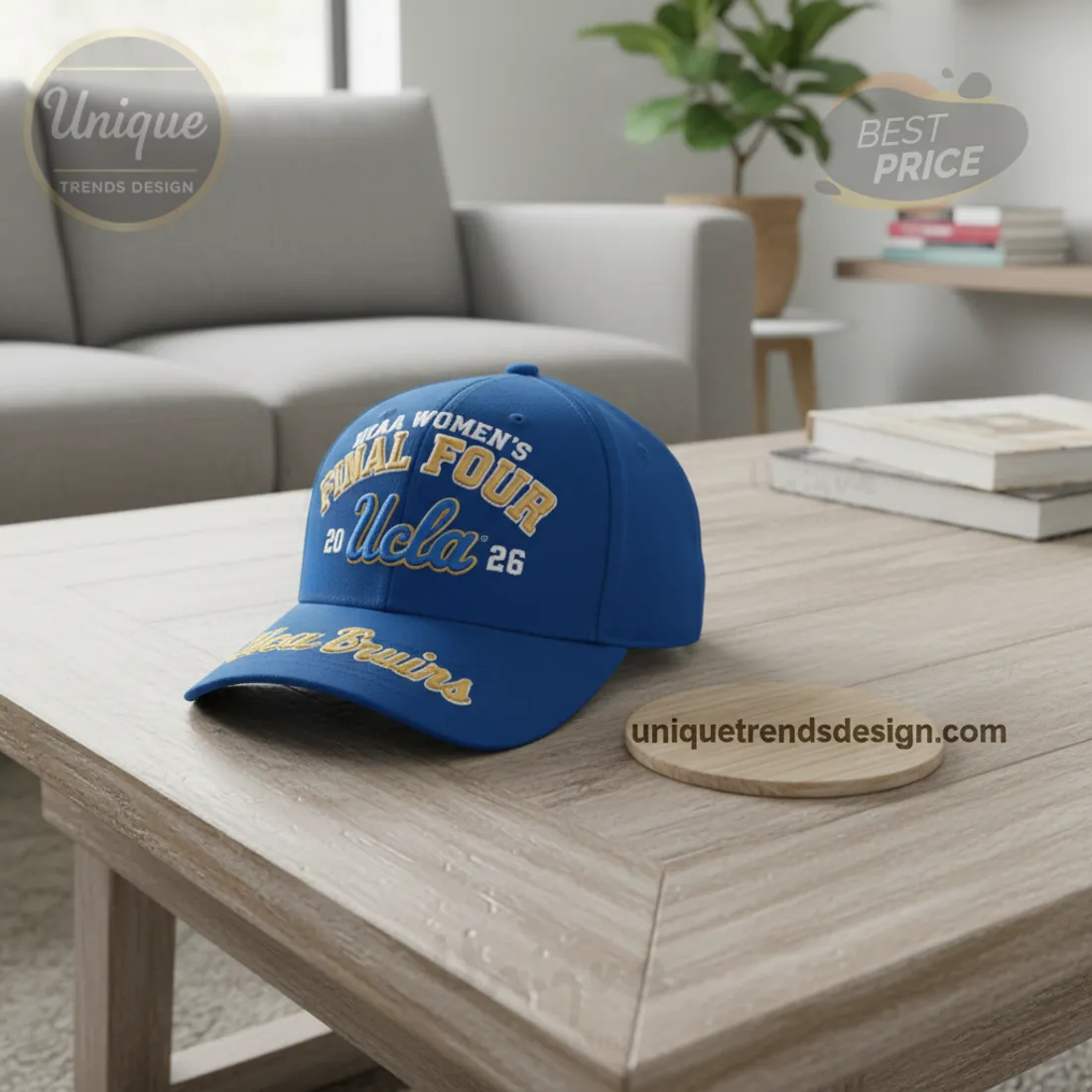 UCLA NCAA Women's Final Four Commemorative Embroidered Baseball Cap