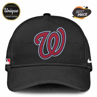 Washington Nationals MLB Custom Personalized Black Baseball Jersey