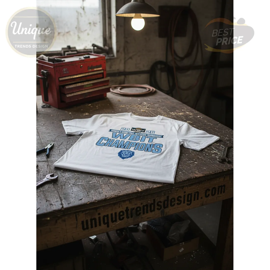 WBIT Champions 2026 Women's Basketball Tournament T-Shirt