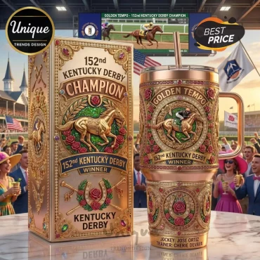 152nd Kentucky Derby Champion Golden Tempo Stanley Tumbler