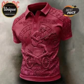 AC/DC Angus Young For Those About To Rock Polo Shirt