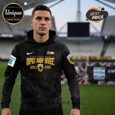 AEK FC Champions 2026 Hoodie Limited Edition
