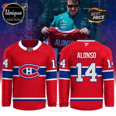 Alonso x Montreal Canadiens 2026 Limited Edition Hockey Jersey