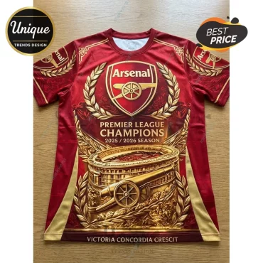Arsenal Premier League Champions 2025/2026 T-Shirt