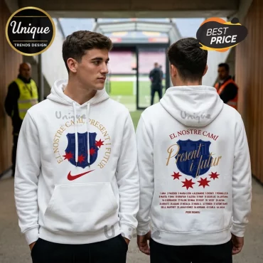Barcelona Femeni UEFA Women’s Champions League Campiones Hoodie