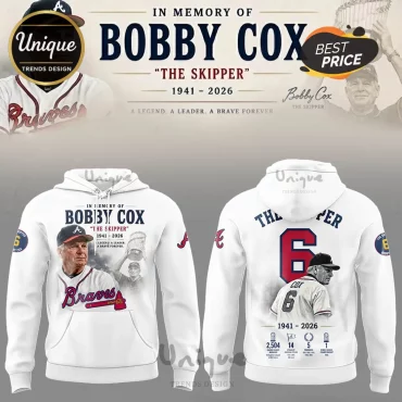 Bobby Cox Atlanta Braves In Memory Of Legendary Hoodie