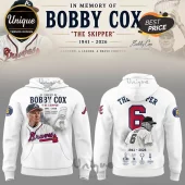 Bobby Cox Atlanta Braves Legend The Skipper Hoodie