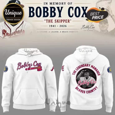 Bobby Cox Legendary Braves Manager Limited Edition Hoodie