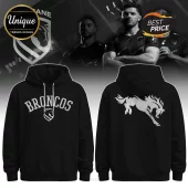 Brisbane Broncos Black Out 2026 Monochrome Hoodie