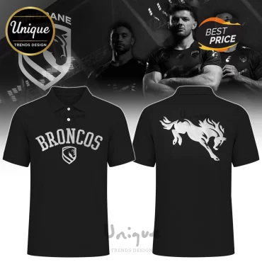 Brisbane Broncos Black Out 2026 Special Edition Polo Shirt