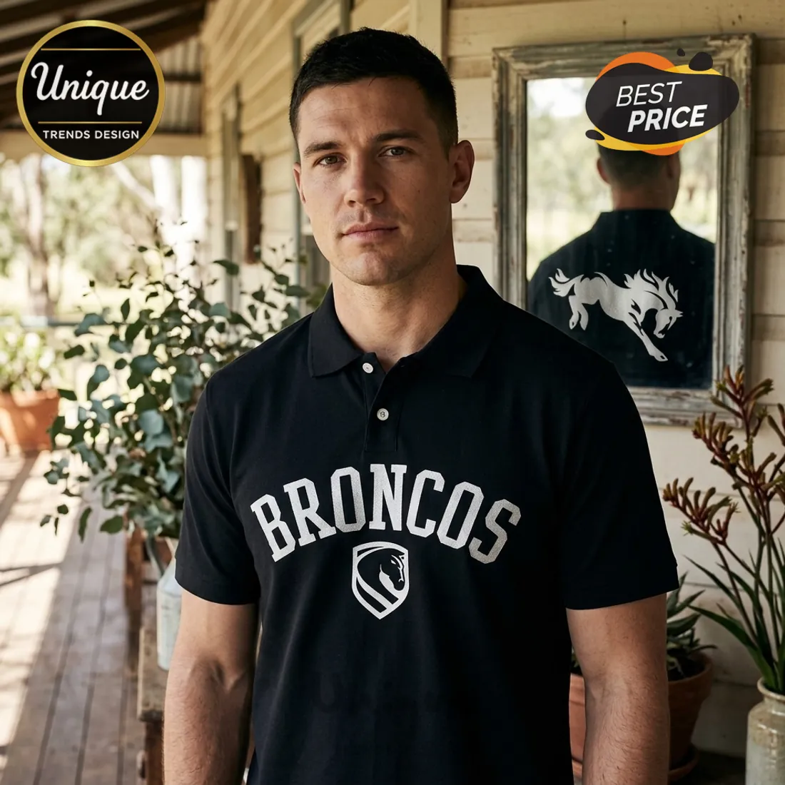 Brisbane Broncos Black Out 2026 Special Edition Polo Shirt Brisbane Broncos Black Out 2026 Special Edition Polo Shirt