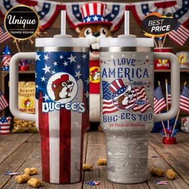 Buc-ee’s Patriotic 250th Anniversary 40oz Tumbler