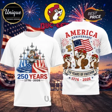 Buc-ee’s x America 250 Years of Freedom T-Shirt