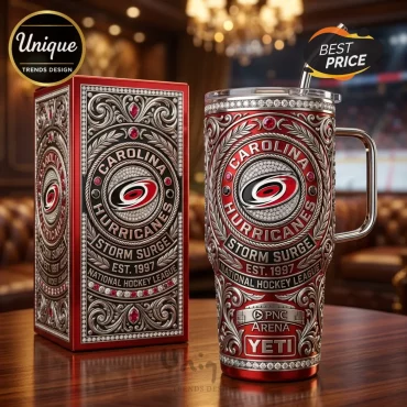 Carolina Hurricanes NHL Luxury 40oz Stanley Tumbler