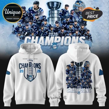 Chicoutimi Saguenéens 2026 QMJHL Champions Hockey Hoodie