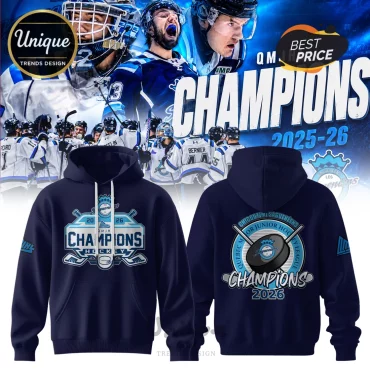 Chicoutimi Saguenéens QMJHL 2026 Champions Hockey Hoodie