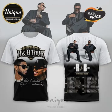 Chris Brown Usher R&B Tour Premium Shirt