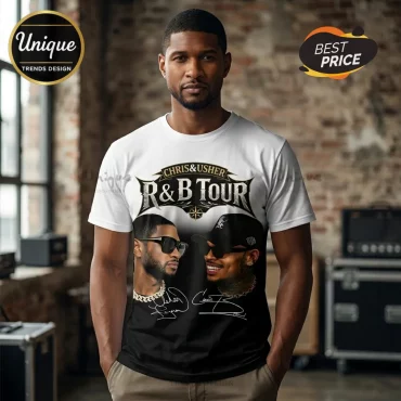 Chris Brown Usher R&B Tour Premium Shirt