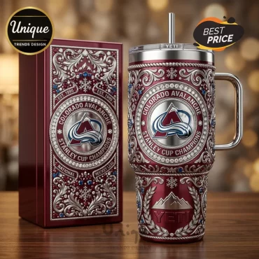 Colorado Avalanche 40oz Stanley Tumbler