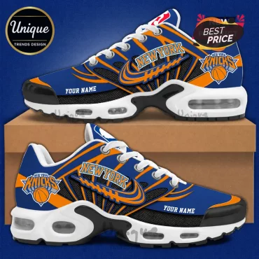 Custom Name New York Knicks Playoffs 2026 Air Max Plus Sneakers