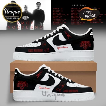 Eslabon Armado x Amor Nocturno 2026 Tour Custom Air Force 1 Sneaker