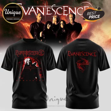 Evanescence 2026 World Tour Sanctuary Limited Edition T-Shirt