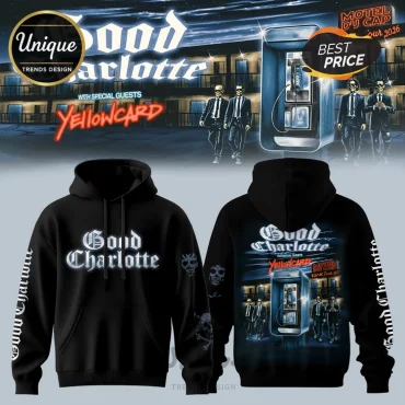 Good Charlotte x Yellowcard Motel Du Cap Tour 2026 Hoodie