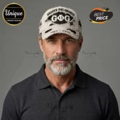 Groove Phi Groove GΦG Distressed 1962-2026 Anniversary Baseball Cap