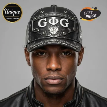 Groove Phi Groove GPG Leather Baseball Cap