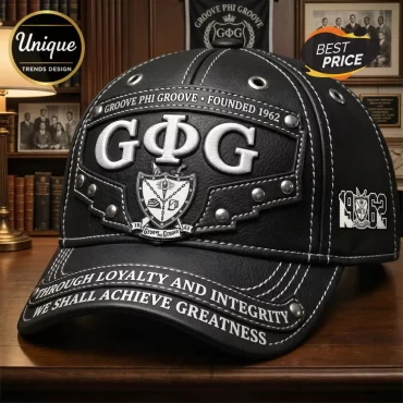 Groove Phi Groove GPG Leather Baseball Cap