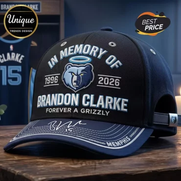 In Memory Of Brandon Clarke Memphis Grizzlies Cap