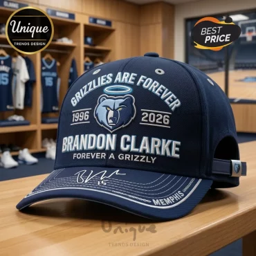 In Memory Of Brandon Clarke Memphis Grizzlies Cap