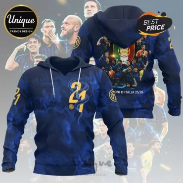 Inter Milan Campioni d’Italia 25/26 Limited Edition Hoodie