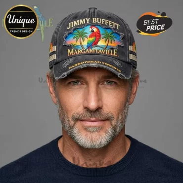 Jimmy Buffett Margaritaville Distressed Baseball Cap