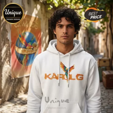 Karol G Tropitour 2026 World Tour Limited Edition White Hoodie