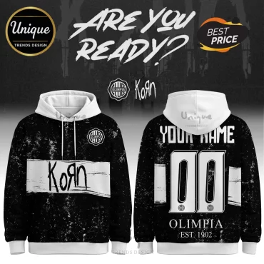 Korn & Olimpia Grunge Personalized Hoodie