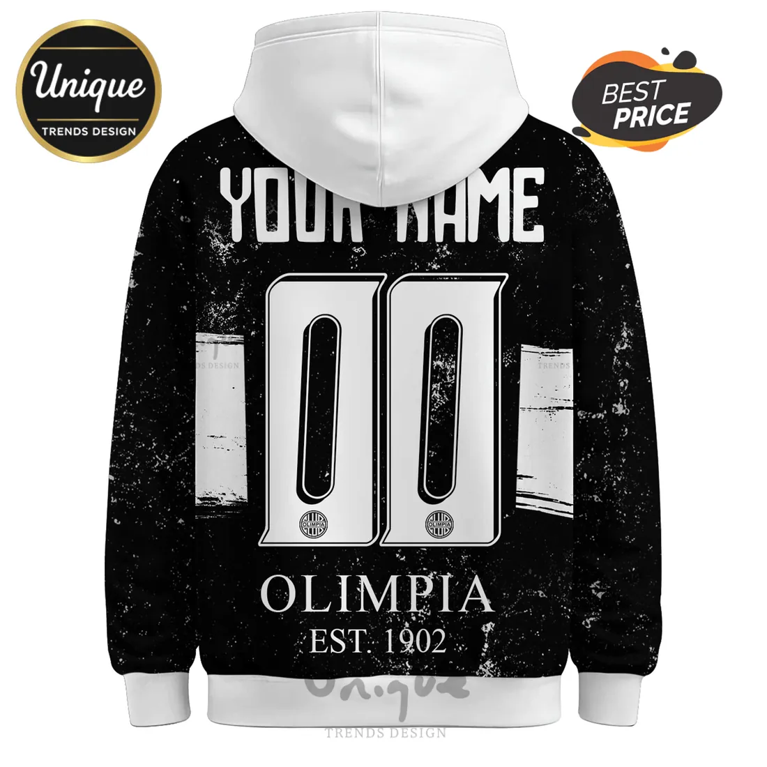 Korn & Olimpia Grunge Personalized Hoodie Korn & Olimpia Grunge Personalized Hoodie