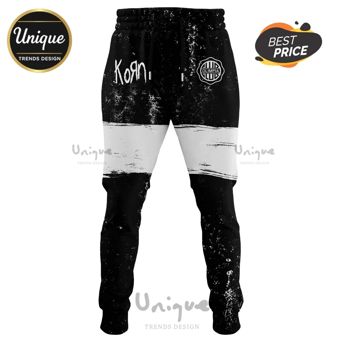 Korn & Olimpia Grunge Personalized Hoodie Korn & Olimpia Grunge Personalized Hoodie
