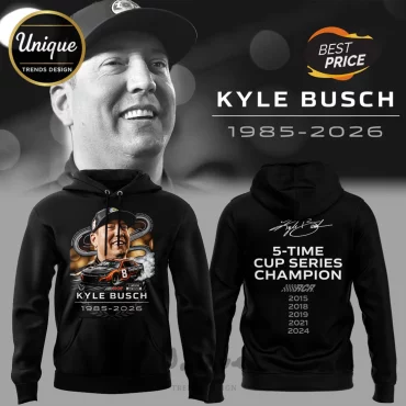 Kyle Busch Richard Childress Racing 1985-2026 Hoodie