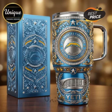 Los Angeles Chargers YETI 40oz Stanley Tumbler
