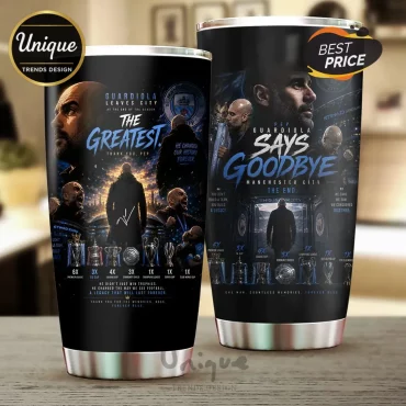 Manchester City x Pep Guardiola The Greatest Farewell Insulated Tumbler