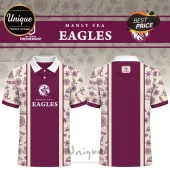 Manly Warringah Sea Eagles Indigenous Australian Polo Shirt