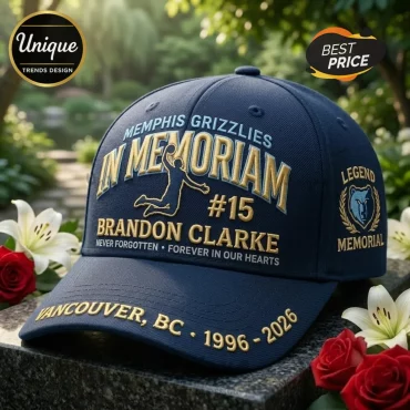 Memphis Grizzlies Brandon Clarke In Memoriam 1996-2026 Cap