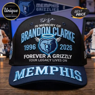 Memphis Grizzlies Brandon Clarke Tribute Cap