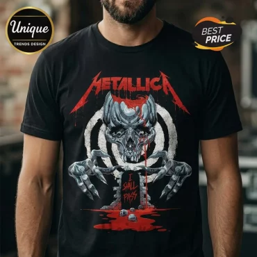 Metallica M72 World Tour 2026 I Shall Pass Skull T-Shirt