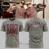 Mississippi State Bulldogs Underdog Is Still A Dawg OKC Camo Hoodie
