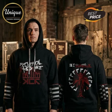 My Chemical Romance The Black Parade Album Art Black Hoodie