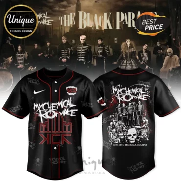 My Chemical Romance The Black Parade Baseball Jersey