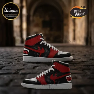 My Chemical Romance The Black Parade Custom AJ1 High-Top Sneakers